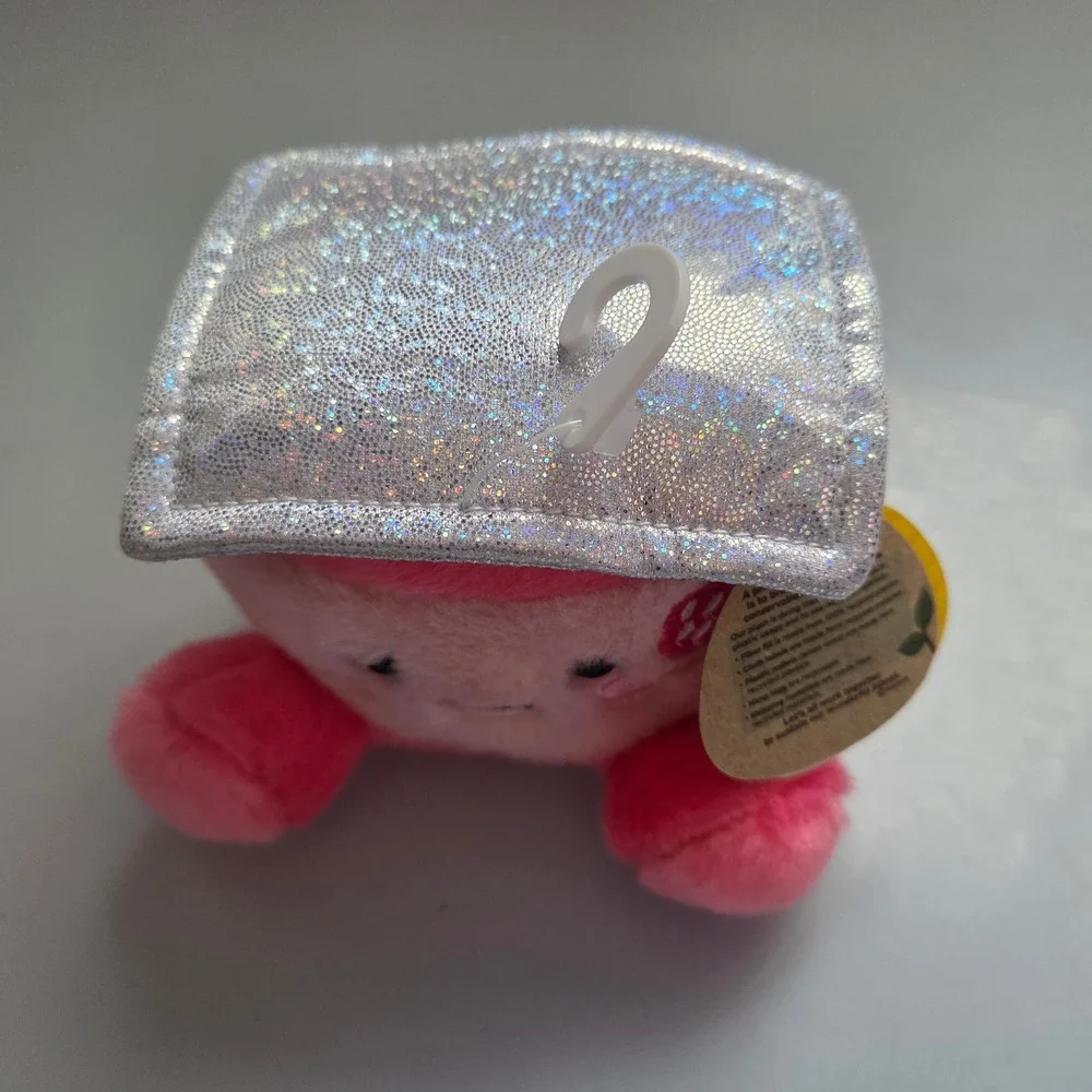 Aurora Palm Pals Stella Strawberry Yogurt Plush Pink Cravings Collection NWT